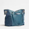 Hammitt Daniel Medium Weekend Blues/Brushed Silver Weekend blues brushed silver Handbags HAMMITT, LA