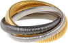 Janis Savitt Triple Cobra Bracelet in Gold, Rhodium, Gunmetal Janis Savitt