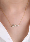 MAMA BIRD & 2 BABY BIRDS Gold VERMEIL Jewelry Chakarr Jewelry