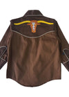 Rockmount Ranch Wear Vintage Two Tone Steer Shirt Rockmount Ranch Wear