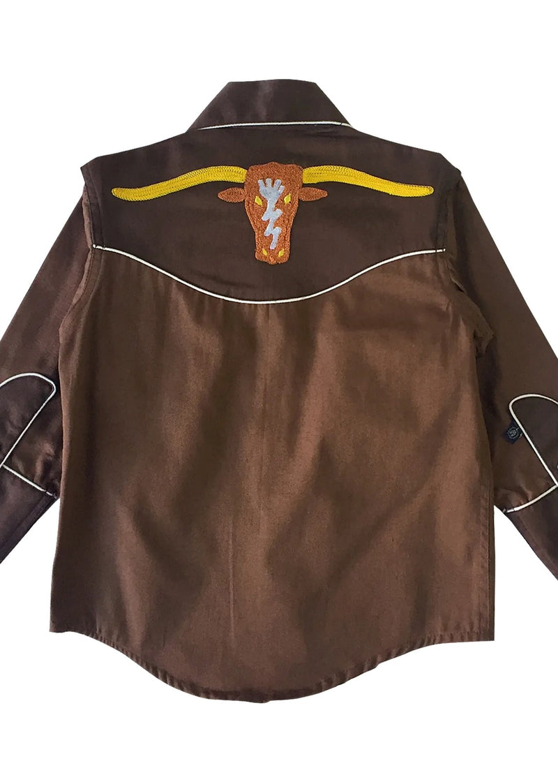 Rockmount Ranch Wear Vintage Two Tone Steer Shirt Rockmount Ranch Wear